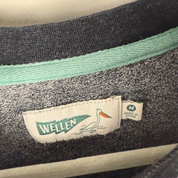 Huckberry Wellen Heathered Hemp Long Sleeve Medium - Picture 2 of 6